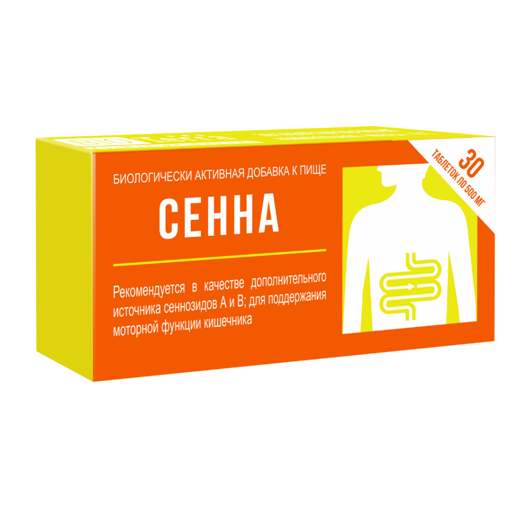 "Сенна", таб. 500 мг. №30