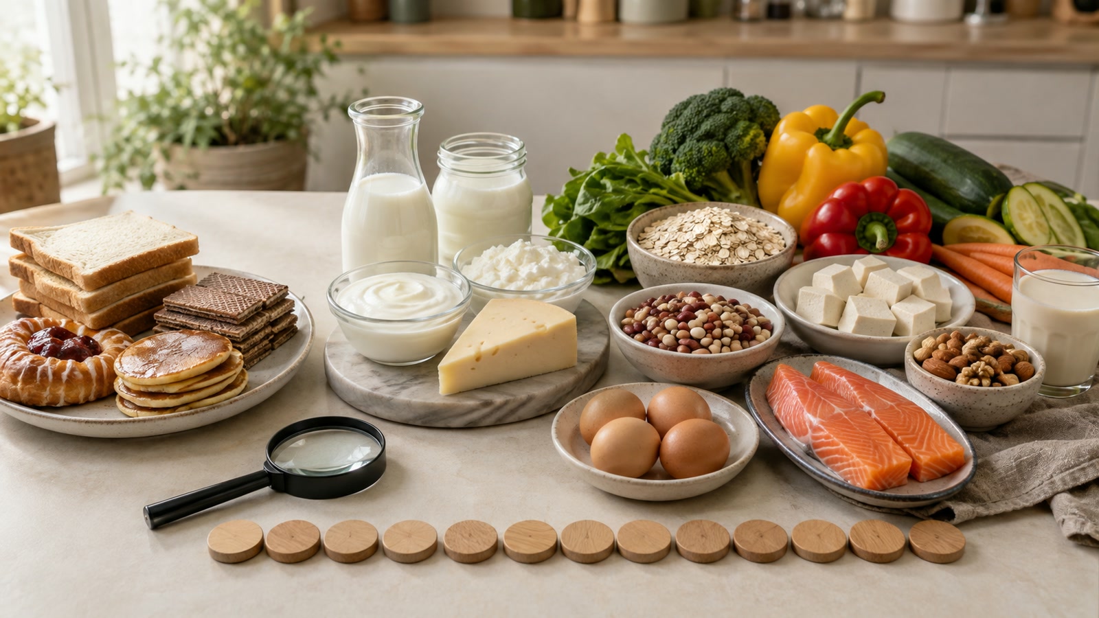Рафинированные продукты, молочная группа и сбалансированные замены для пищевого эксперимента