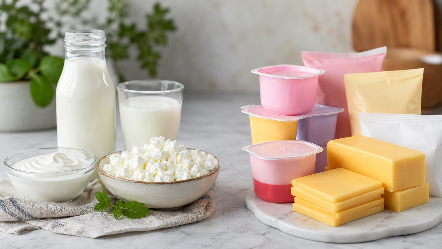 Полезные и вредные кисломолочные продукты