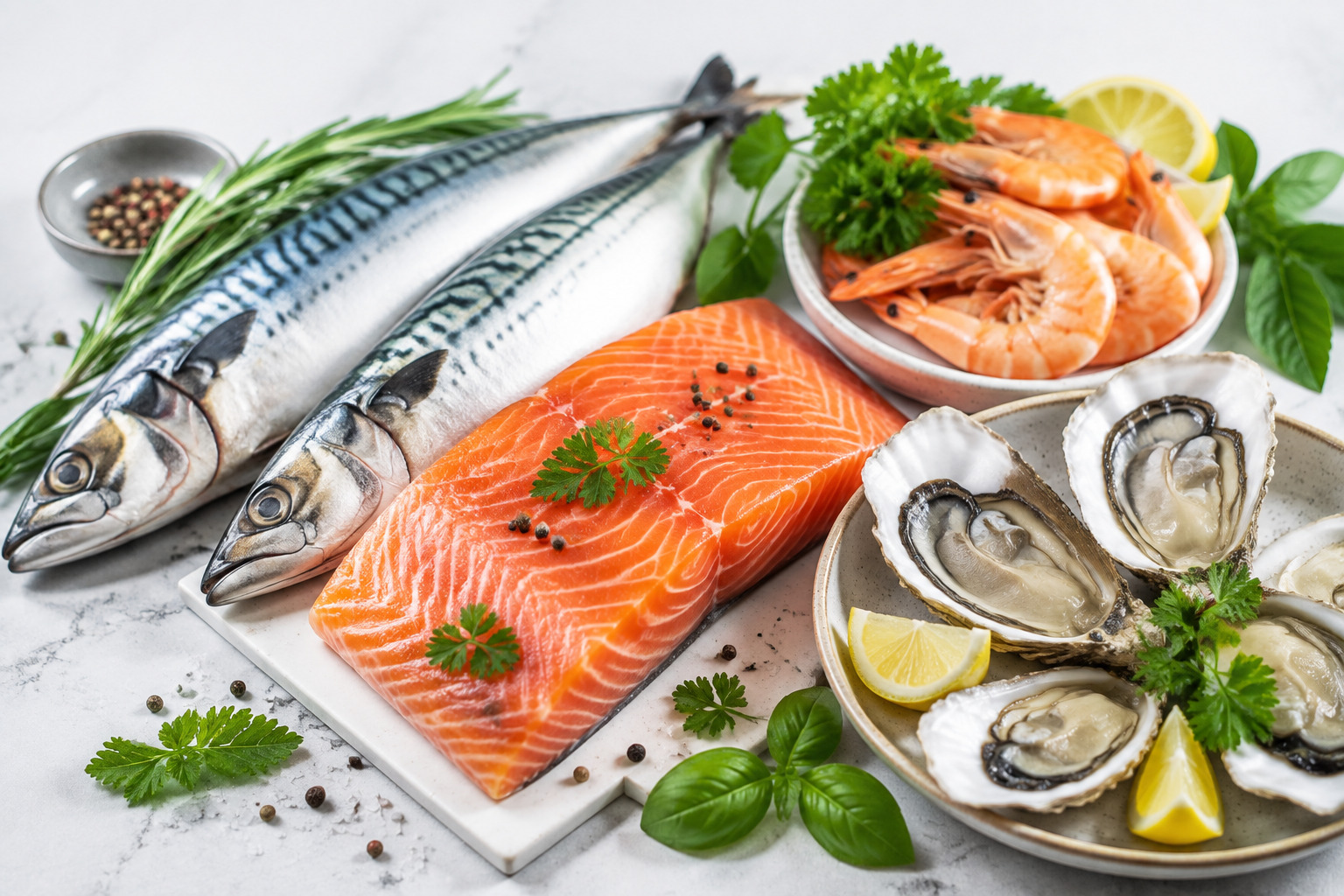 Рыба и морепродукты для кожи